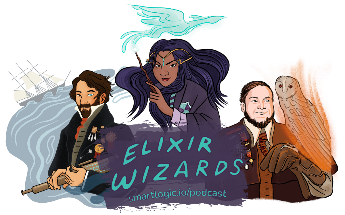 An image of avatars for the hosts of the podcast